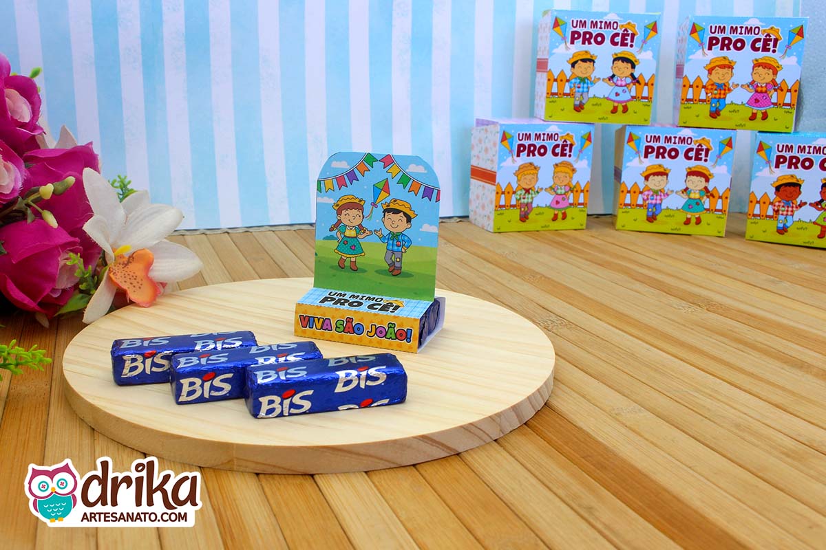 Porta Bis Duplo de Caipiras Cute